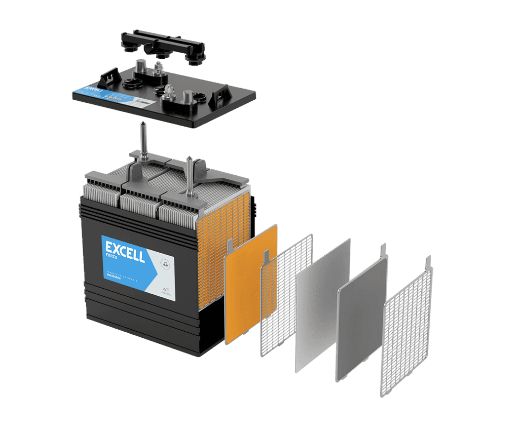Bateria Excell Force Monobloco